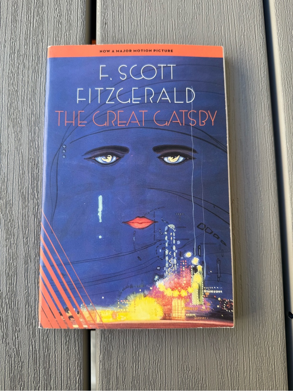 The Great Gatsby F. Scott Fitzgerald Scribner Paperback 2004 Movie Edition